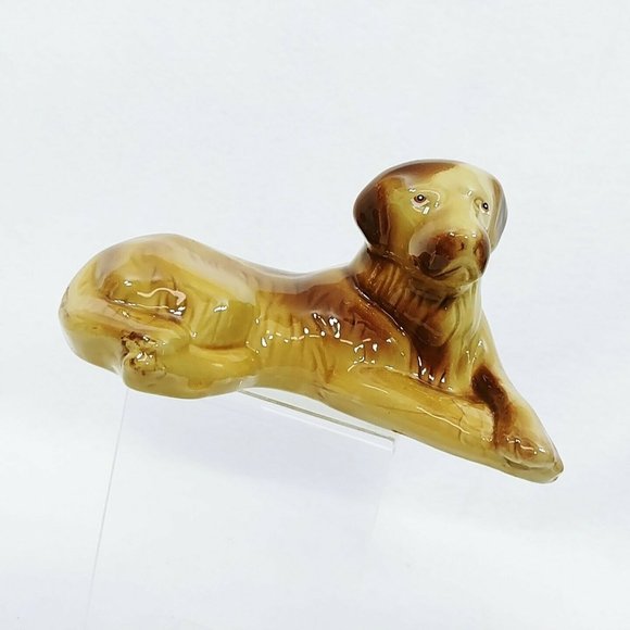 Dog Figurine Golden Retriever MCS Brazil Handcrafted Collectibles #431981 7" L - Picture 1 of 7